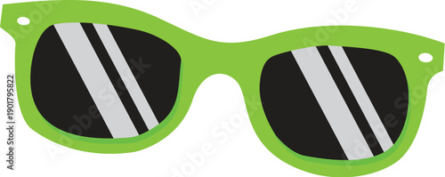 Hand Drawing Sketch 80s Object Glasses