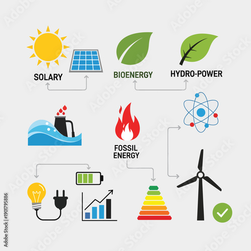 Renewable Energy Sources Infographic