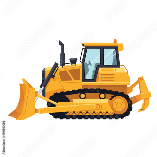 Yellow Bulldozer