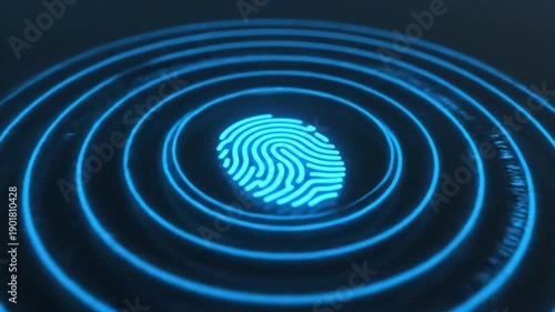 Fingerprint Scanning Technology Identification Process.