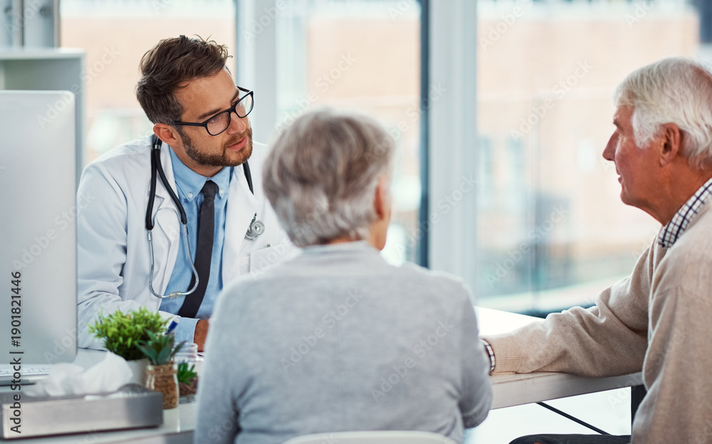 Obraz premium Its who they come to for expert health advice