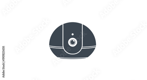 Robot Vacuum Cleaner with Camera and Sensors.