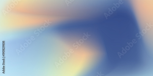 Soft blue abstract gradient background with smooth blurred colors vector moder design technology eps10