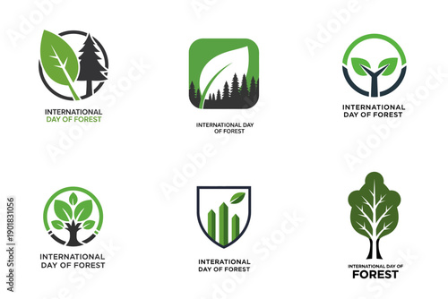 Celebrating International Day of Forest with a Focus on Environment, Nature, and Ecology through Green Tree Imagery