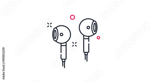 Discover immersive audio with these sleek and comfortable in ear headphones.