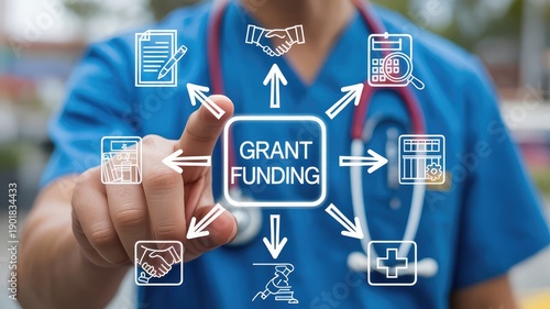Medical expert explores digital grant funding for healthcare and scientific research projects