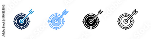 Targeting Multiple Style Icon Set Collection 