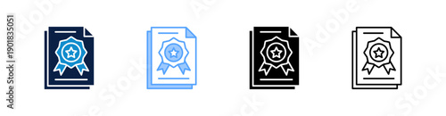 Branding Multiple Style Icon Set Collection 