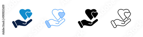 Passion Multiple Style Icon Set Collection 