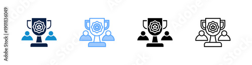 Contest Multiple Style Icon Set Collection 