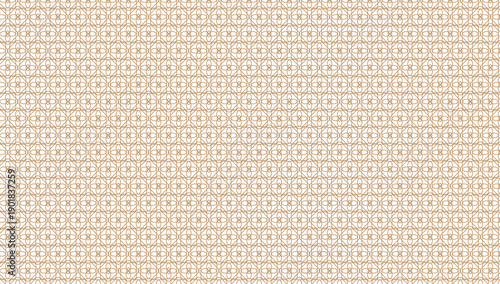 Arab golden islamic seamless pattern