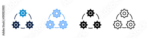 Integrity Multiple Style Icon Set Collection 