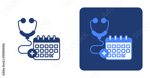 Preventive Check icon, with contrast background.