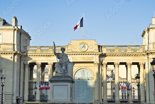 French National Assembly in the Bourbon Palace in Paris