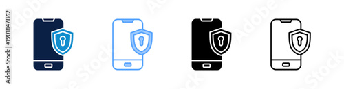 Phone Multiple Style Icon Set Collection 