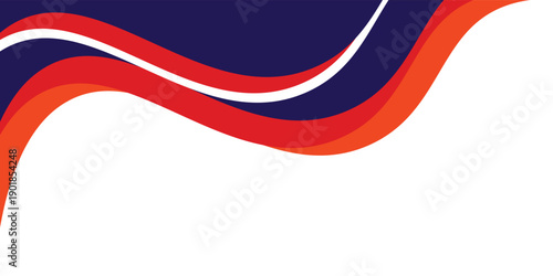 Vector blue line background curve element with white space for sports design. vector template eps10