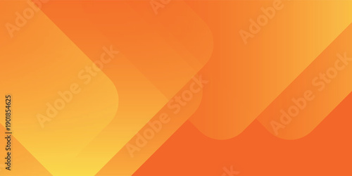Abstract orange and yellow geometric background. Dynamic shapes composition. Cool background design