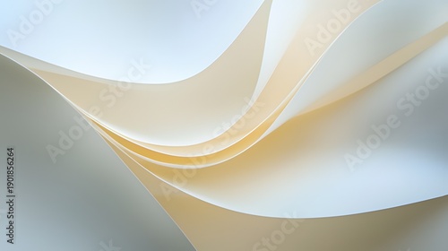 Bright layered paper structure background with clean minimal design