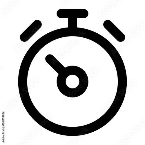 stopwatch icon for illustration