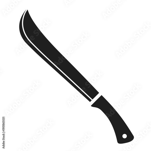 Machete knife vector icon