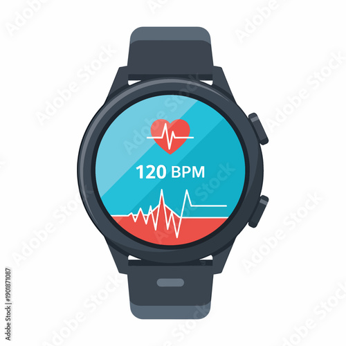 Smartwatch with Heart Rate Monitor
