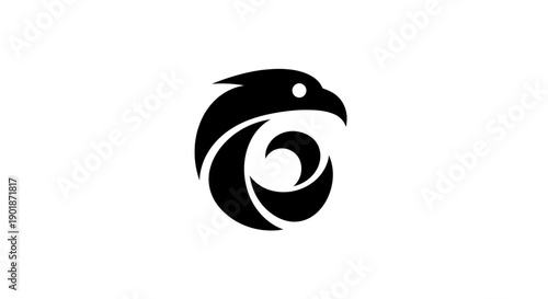 Black lizard silhouette on white background