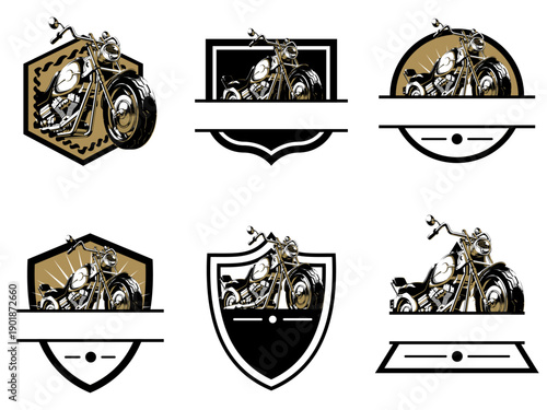 Badge Chopper Old School Rider Trip Crest