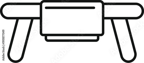 Drone body illustration representing aerial photography and modern technology concepts