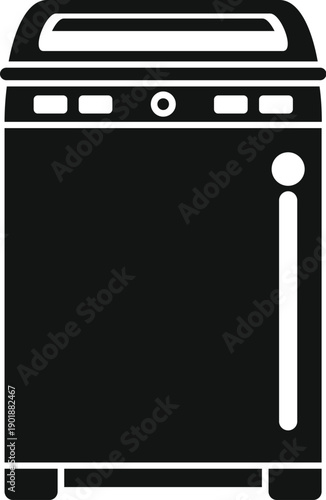 Household laundry appliance for cleaning clothes, providing domestic convenience