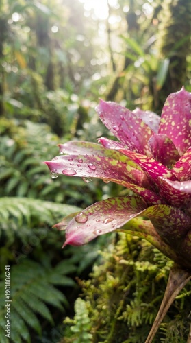 A close-up view of a vibran...