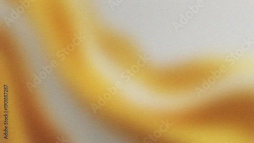 Obraz na płótnie Abstract white and orange brassy brown background with grainy texture, color gra