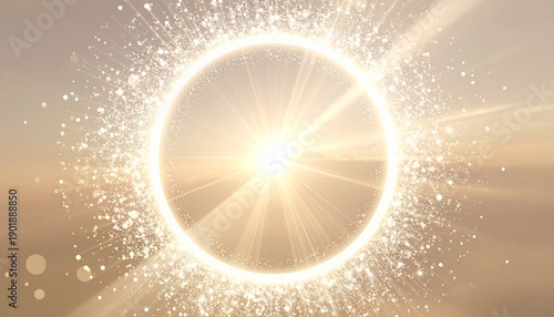 金の光のリング