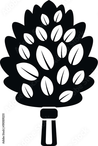 Traditional sauna venik broom graphic symbolizing relaxation and wellness