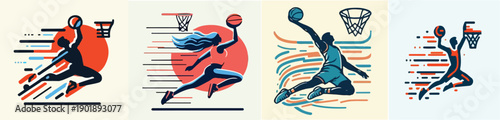 Basketball vector art