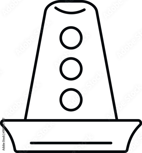 Poultry feeder providing food for farm animals