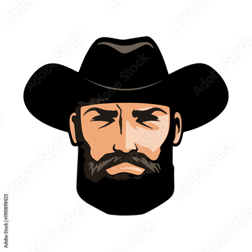 cowboy with hat