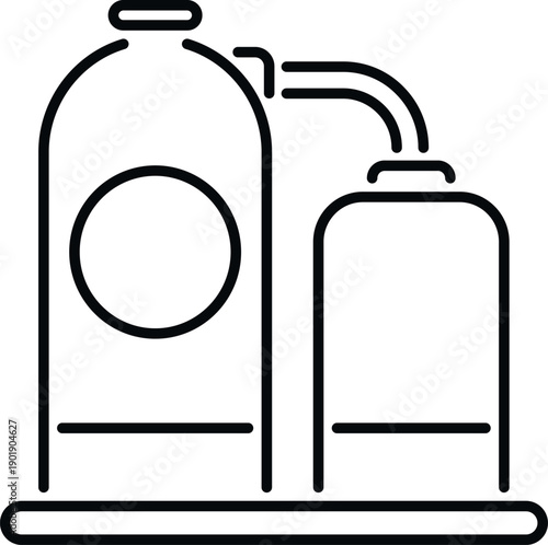 Water filtering system purifying liquid in a household setting