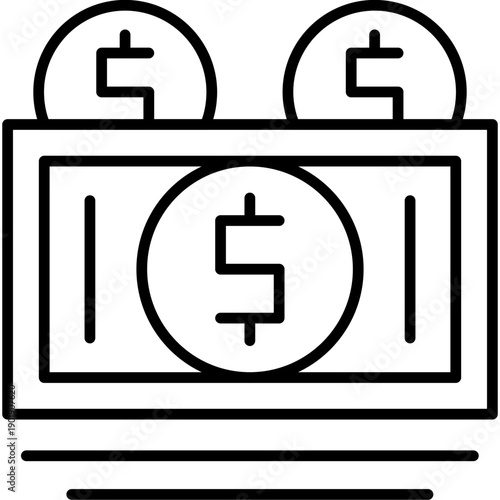 Fund Icon Vector Element