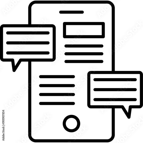 Chat Icon Vector Element