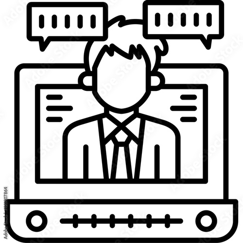 Chat Icon Vector Element