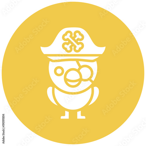Pirate Parrot Icon