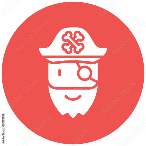 Pirate Beard Icon