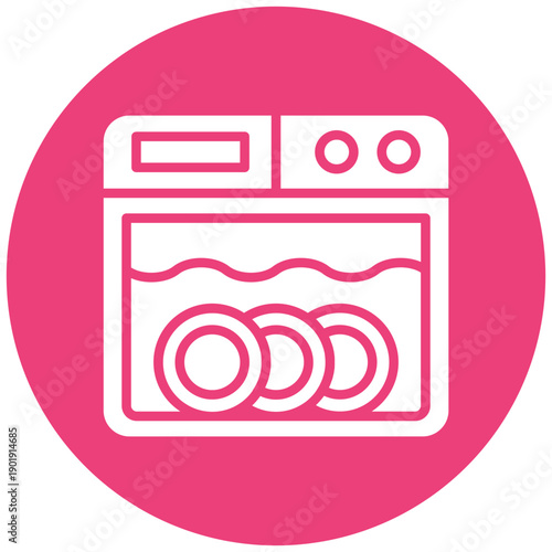 Dishwashing Icon
