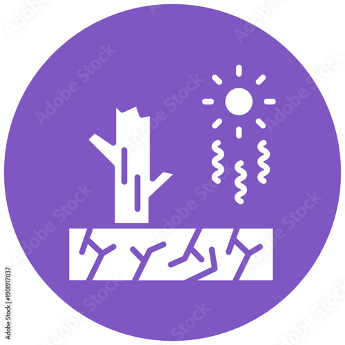 Desertification Icon