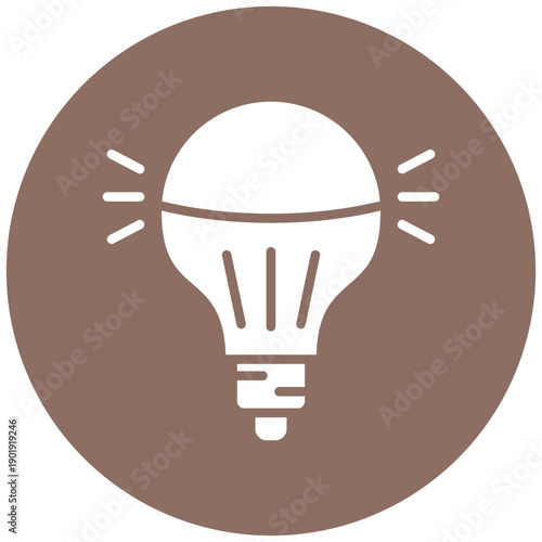 Led Bulb Icon