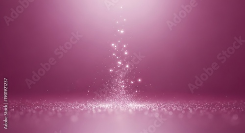 Wallpaper Mural Elegant Pink Glitter Falling Background for Festive Celebrations. Torontodigital.ca