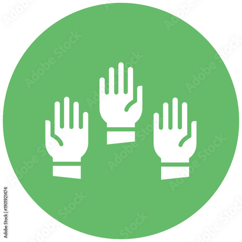 Raise Hand Icon