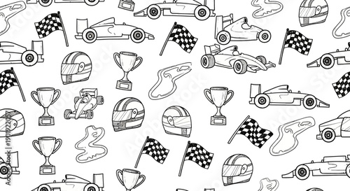 Cars, Trophies, and Checkered Flags in a Dynamic Racing Environment