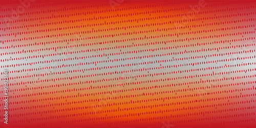 Red dot gradient pattern background. Isolated object on white background.