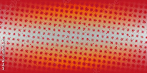 Red dot gradient pattern background. Isolated object on white background.